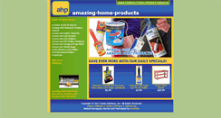 Desktop Screenshot of amazinghomeproducts.com